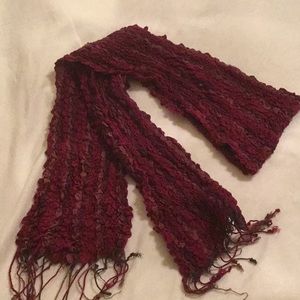 Burgundy color Scarve